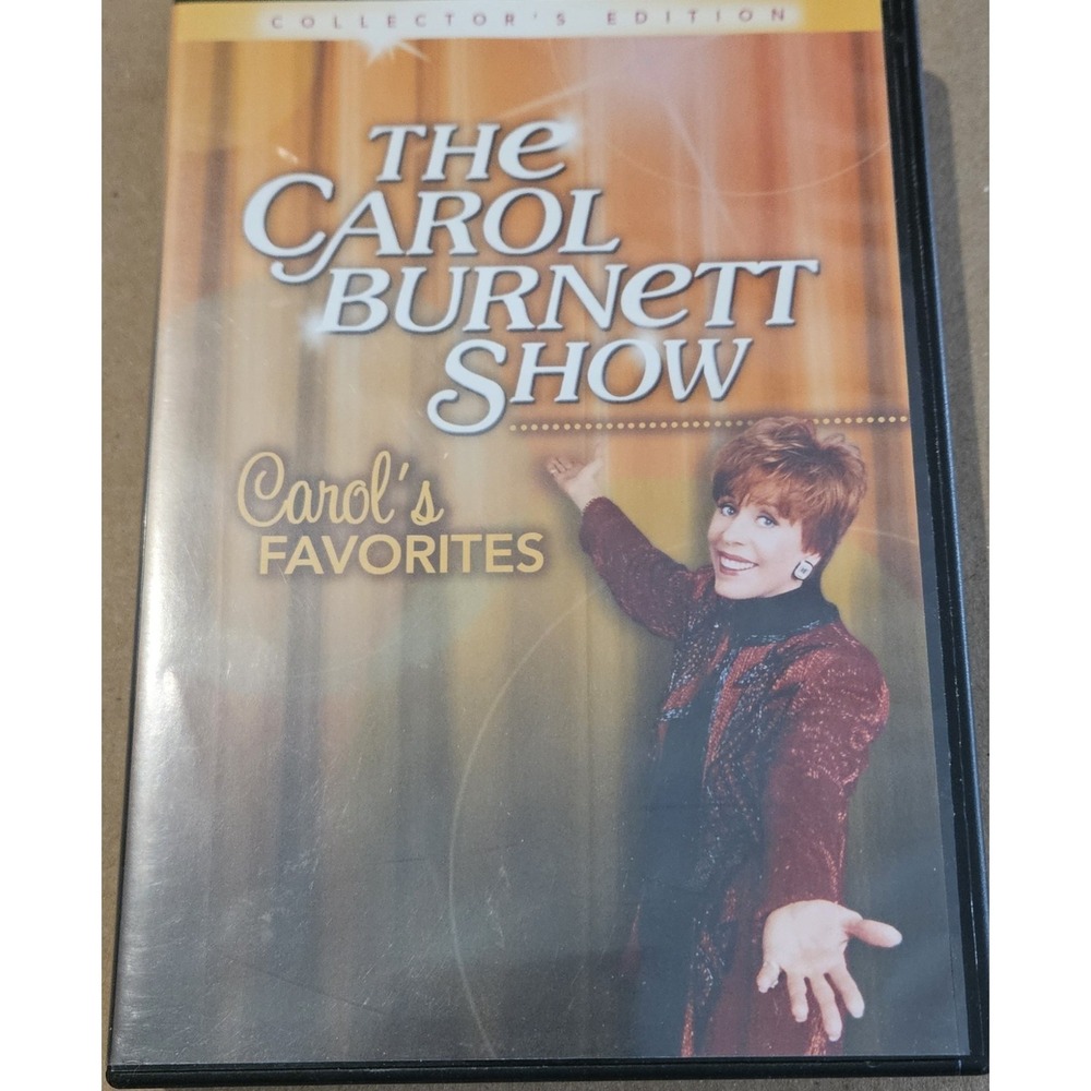 The Carol Burnett Show Carol's Favorites DVD 7 Disc Collector's Edition Time...